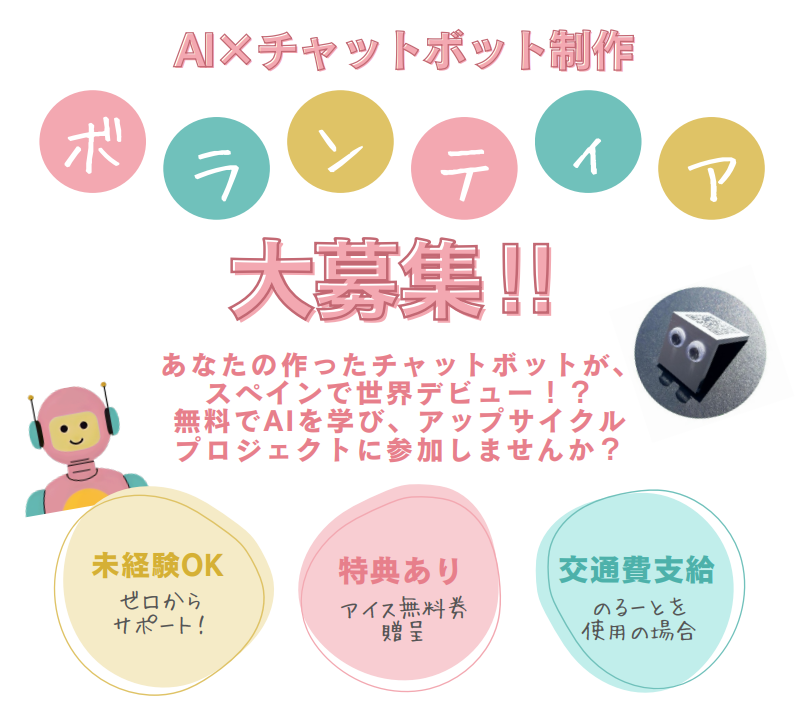 学生ボランティア募集